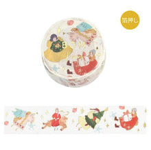 Lade das Bild in den Galerie-Viewer, Christmas limited edition washi tape "Flying Girl" By BGM masking tape