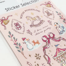 Carica l'immagine nel visualizzatore di Gallery, Sticker selection sticker "Snow dance" by GAIA from Japan