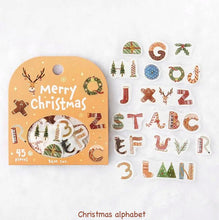 Lade das Bild in den Galerie-Viewer, Flake Seal Christmas Limited "alphabet/Knit" by BGM flake sticker