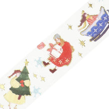 Lade das Bild in den Galerie-Viewer, Christmas limited edition washi tape "Flying Girl" By BGM masking tape