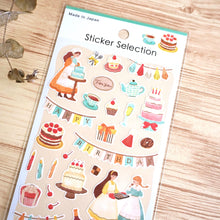 Lade das Bild in den Galerie-Viewer, Sticker Selection " Party time" from Japan by Gaia