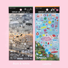 Lade das Bild in den Galerie-Viewer, Topping Lab sticker "Doodle" from Japan by GAIA