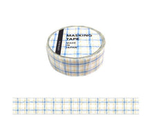 Lade das Bild in den Galerie-Viewer, Masking tape"plaid7" washi tape from Japan by mind wave