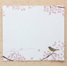 Charger l'image dans la galerie, Yuko Omori Sakura memo pads by cozyca products from Japan