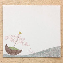 Charger l'image dans la galerie, Yuko Omori Sakura memo pads by cozyca products from Japan