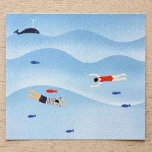Carica l'immagine nel visualizzatore di Gallery, Shuku Nishi Land scape memo pads by cozyca products from Japan