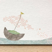 Charger l'image dans la galerie, Yuko Omori -SAKURA- Ippitsusen (mini letter paper) by cozyca products hyougensha from Japan