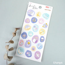Load image into Gallery viewer, Journal deco sticker -Stamp3/Stamp4- by Daiso from Japan