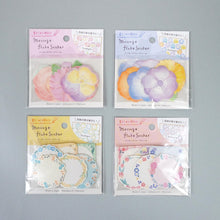 Lade das Bild in den Galerie-Viewer, Massage flake sticker -Flower/Frame- from Japan by GAIA