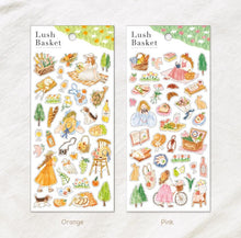 Charger l'image dans la galerie, Lush Basket sticker masking sticker from Japan by mind wave