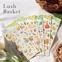Charger l'image dans la galerie, Lush Basket sticker masking sticker from Japan by mind wave