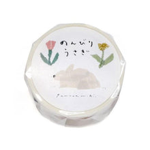 Load image into Gallery viewer, Masking Tape Miki Tamura"Laid-back rabbit"