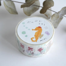 Load image into Gallery viewer, Masking Tape Miki Tamura"Floating Seahorse"