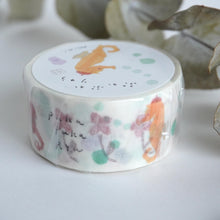 Load image into Gallery viewer, Masking Tape Miki Tamura"Floating Seahorse"