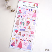 Lade das Bild in den Galerie-Viewer, Sticker Selection " Party time" from Japan by Gaia