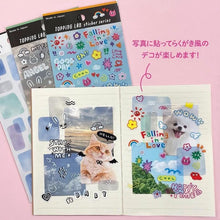 Lade das Bild in den Galerie-Viewer, Topping Lab sticker "Doodle" from Japan by GAIA