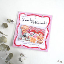 Charger l'image dans la galerie, Flake sticker -Lovely Animal- from Japan by GAIA
