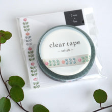 Lade das Bild in den Galerie-Viewer, Clear tape -stitch hana1(flower)- by mind wave from Japan