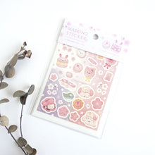 Carica l'immagine nel visualizzatore di Gallery, Masking Die Cut seal , masking sticker SAKURA Viewing -Sweets- from Japan by Kyowa