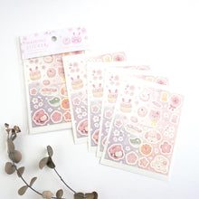 Carica l'immagine nel visualizzatore di Gallery, Masking Die Cut seal , masking sticker SAKURA Viewing -Sweets- from Japan by Kyowa