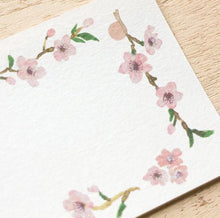 Charger l'image dans la galerie, Yuko Omori -SAKURA- Ippitsusen (mini letter paper) by cozyca products hyougensha from Japan