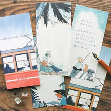 Carica l'immagine nel visualizzatore di Gallery, Sayuri Fujimaki -Travel- Ippitsusen (mini letter paper) by cozyca products hyougensha from Japan
