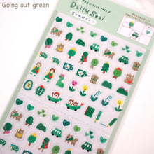 Carica l'immagine nel visualizzatore di Gallery, Watashi biyori Daily sticker by Furukawashiko from Japan