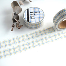 Lade das Bild in den Galerie-Viewer, Masking tape"plaid7" washi tape from Japan by mind wave