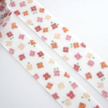 Lade das Bild in den Galerie-Viewer, Masking tape -hokkori hana2(flower) washi tape from Japan by mind wave