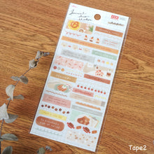 Charger l'image dans la galerie, Journal deco sticker "tape" by Daiso from Japan