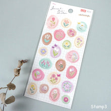 Load image into Gallery viewer, Journal deco sticker -Stamp3/Stamp4- by Daiso from Japan