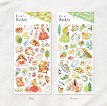 Charger l'image dans la galerie, Lush Basket sticker masking sticker from Japan by mind wave