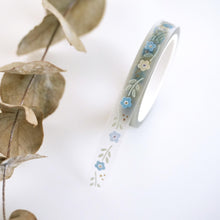 Charger l'image dans la galerie, Clear tape -hokkori hana2(flower)- gold foil clear tape by mind wave from Japan