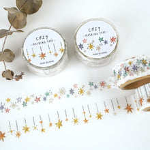 Charger l'image dans la galerie, COZY masking tape -STAR- from Japan by mind wave washi tape