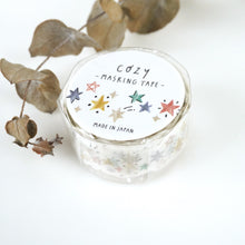 Charger l'image dans la galerie, COZY masking tape -STAR- from Japan by mind wave washi tape