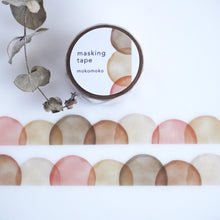 Lade das Bild in den Galerie-Viewer, Die cut washi tape -mokomoko- from Japan by mind wave masking tape
