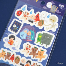 Charger l'image dans la galerie, Collection seal "Ghost" Sheet sticker from Japan