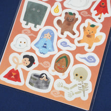 Charger l'image dans la galerie, Collection seal "Ghost" Sheet sticker from Japan