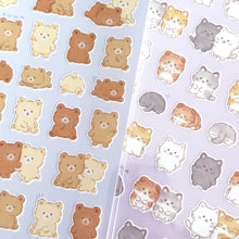 Load image into Gallery viewer, animal sticker from Japan by Daiso