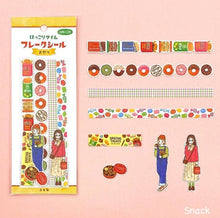 Load image into Gallery viewer, Hokkori time flake sticker 2 from Japan by GAIA