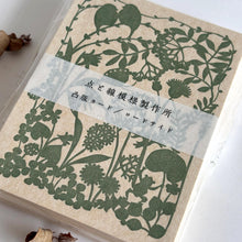 Carica l'immagine nel visualizzatore di Gallery, Dots and Lines Letterpress Card (Roadside) By classiky From Japan