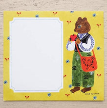 Carica l'immagine nel visualizzatore di Gallery, Aiko Fukawa memo pads -flower and animals- cozyca products hyogensha
