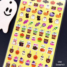 Load image into Gallery viewer, Chocotto seal series Halloween sticker sheet from Japan by GAIA 2026