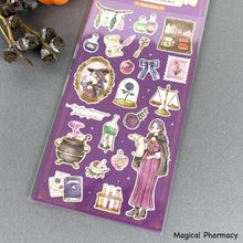 Carica l'immagine nel visualizzatore di Gallery, Pretty witch sticker from Japan by GAIA