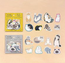 Load image into Gallery viewer, Flake sticker -Big Cat- from Japan by GAIA