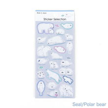 Charger l'image dans la galerie, Sticker Selection -Pure White Animal - from Japan by GAIA