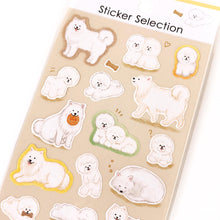 Charger l'image dans la galerie, Sticker Selection -Pure White Animal - from Japan by GAIA
