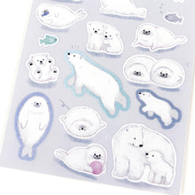 Charger l'image dans la galerie, Sticker Selection -Pure White Animal - from Japan by GAIA