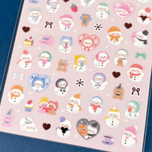 Load image into Gallery viewer, Sticker Selection -mero mero yukidaruma- from Japan by GAIA