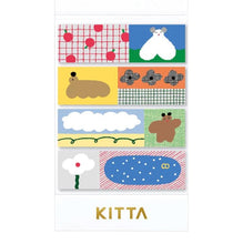 Lade das Bild in den Galerie-Viewer, KITTA -Sanpo- from Japan masking tape sticker